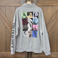 NEW Eras Tour II TTPD Version Gray Quarter Zip Sweatshirt Taylor Swift 3XL XXXL