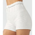JOAH BROWN Fitted Terry Sweat Short sz Medium / Large Grey Shorts Drawstring