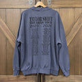 NEW The Eras Tour Blue Crewneck Sweatshirt *Flaw Taylor Swift 2024 sz Small