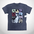NWT Taylor Swift THE ERAS TOUR Mineral Wash Gray T-Shirt Youth Medium Adult XS