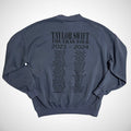 NEW 2024 Eras Tour Blue Crewneck Taylor Swift Sweatshirt 100% Authentic sz Small
