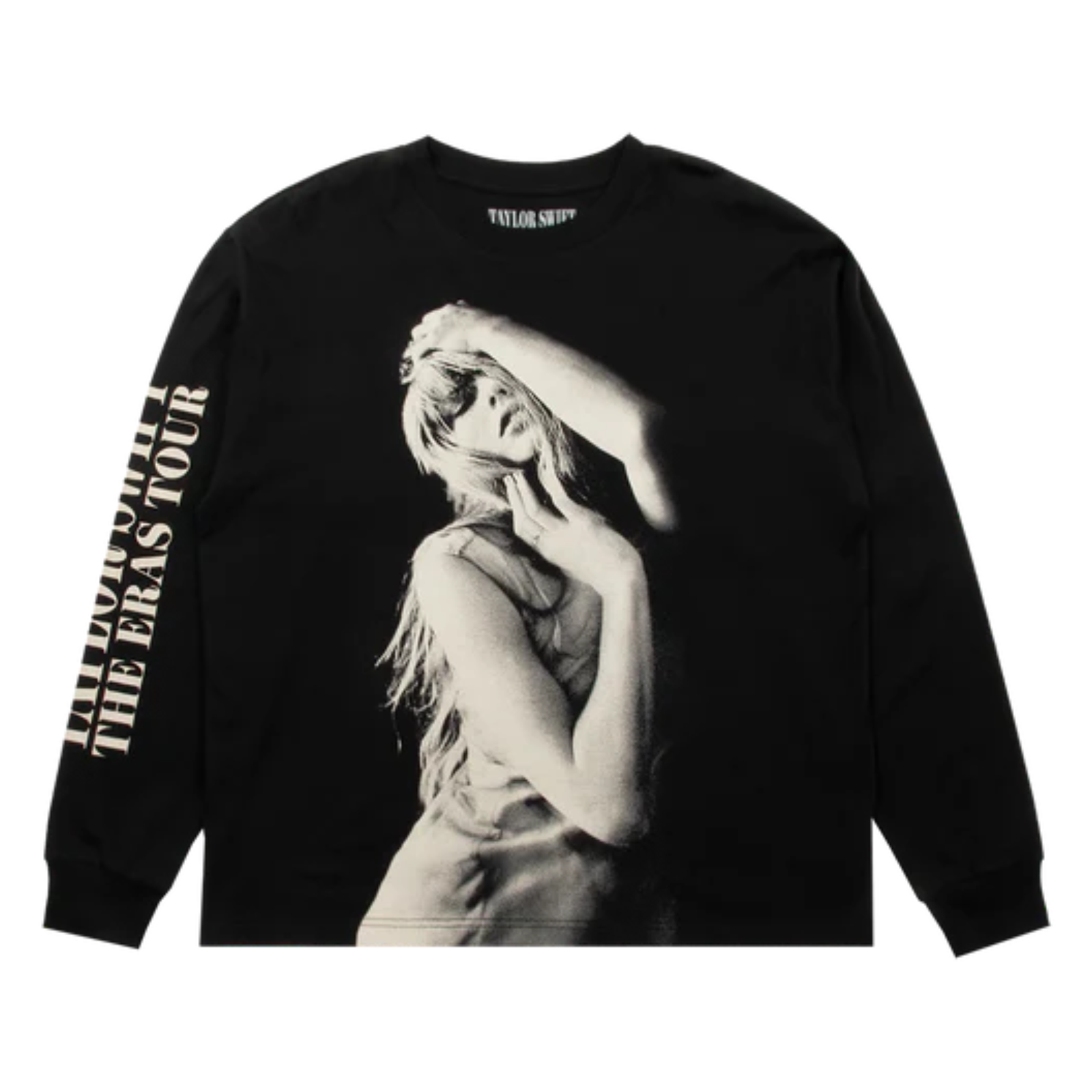 NEW Taylor Swift THE ERAS TOUR Photo Long Sleeve T-Shirt size XS TTPD Logo Merch