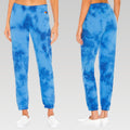 Aviator Nation Hand Dyed Tie Dye Sweatpants size Large Blue Like New