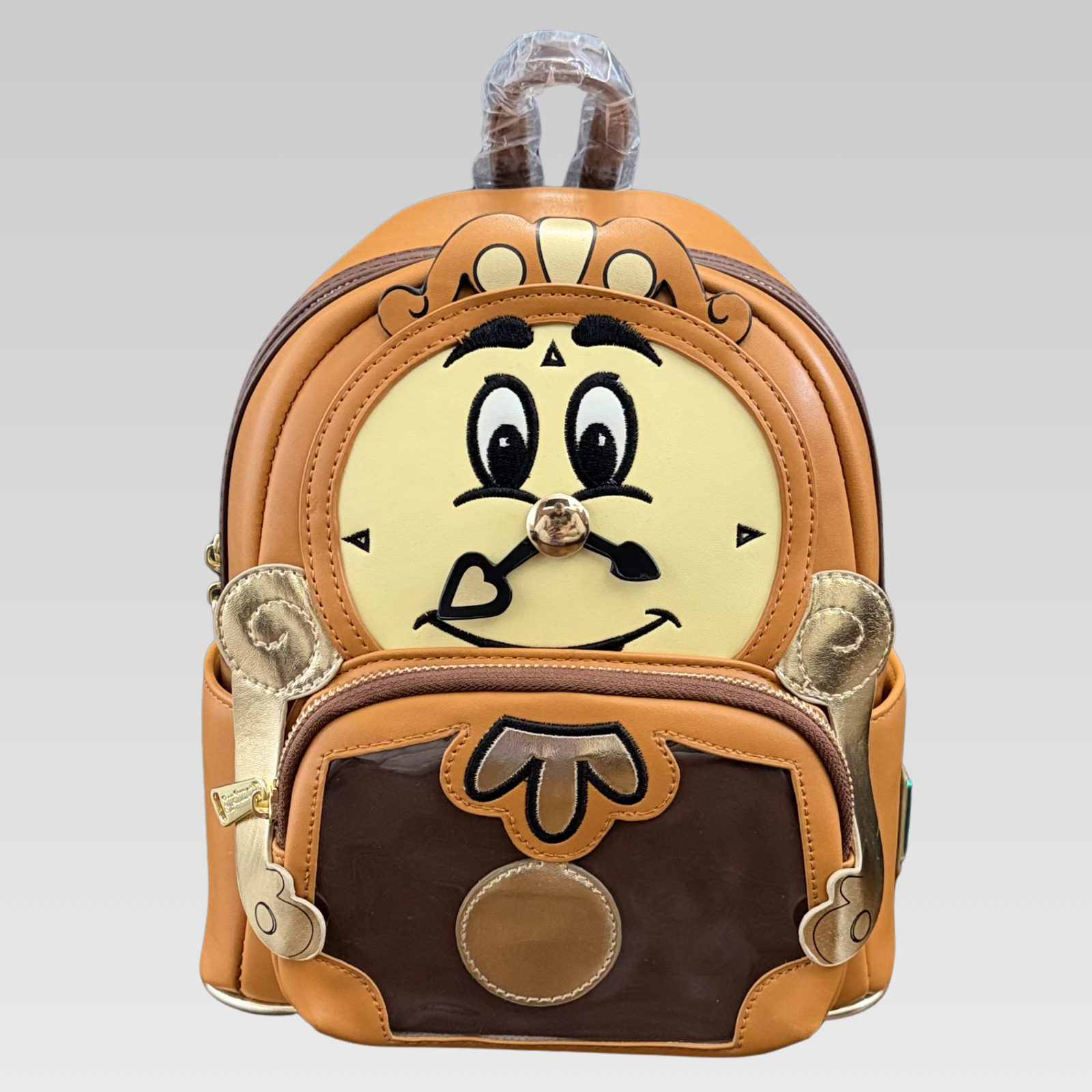 Disney Loungefly Cogsworth Cosplay LA Comic Con LACC Beauty Beast Backpack NWT