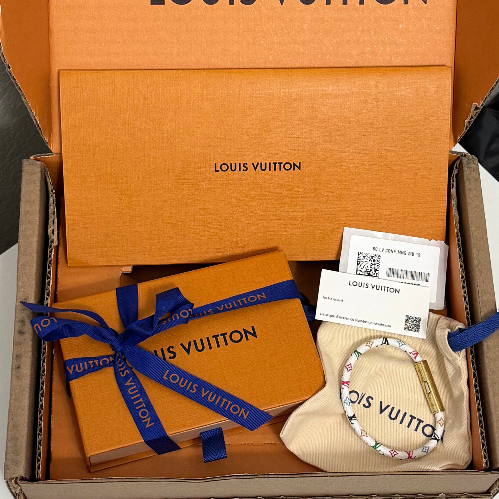 Louis Vuitton x Takashi Murakami Confidential Bracelet (Size 19) - 2025 Sold Out