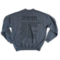 NEW Taylor Swift The Eras Tour Blue Crewneck Sweatshirt size Small 2023 *Flaw