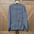 AUTHENTIC Taylor Swift The Eras Tour Blue Crewneck size Medium *Flaw 2023