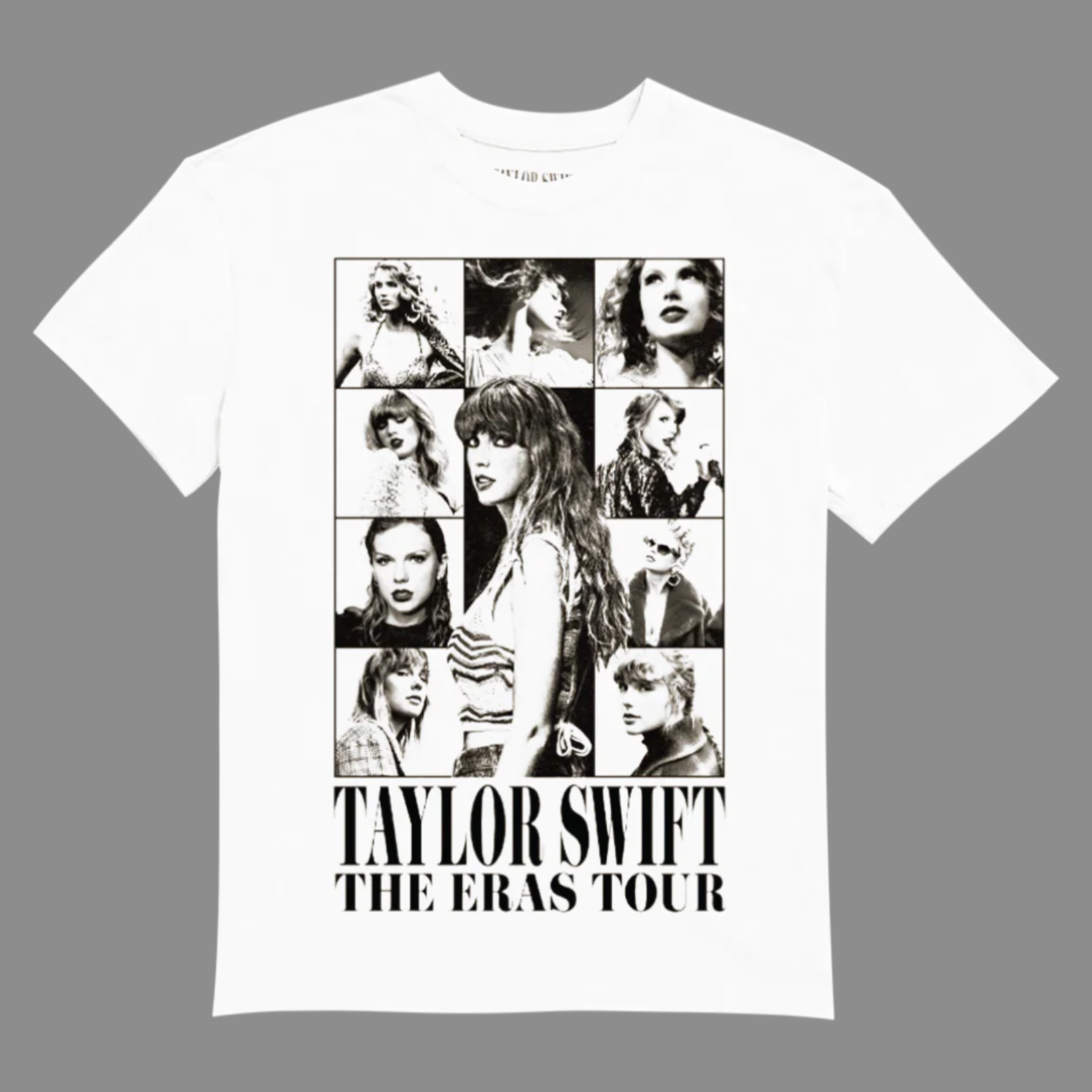 NEW The Eras Tour White Short Sleeve T-Shirt Taylor Swift Official Merch Swiftie